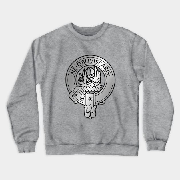 Clan Campbell Crest Crewneck Sweatshirt by Taylor'd Designs